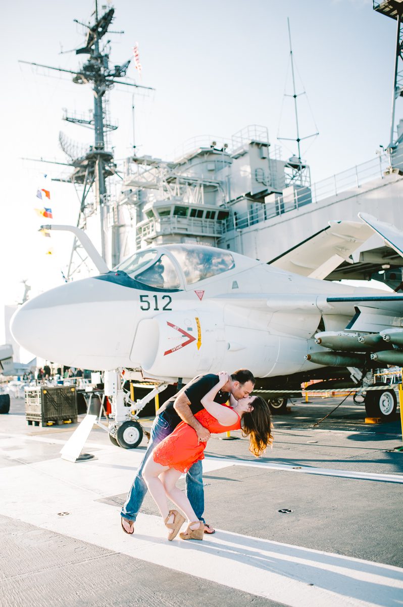 San Luis Obispo Navy Engagement Photographer