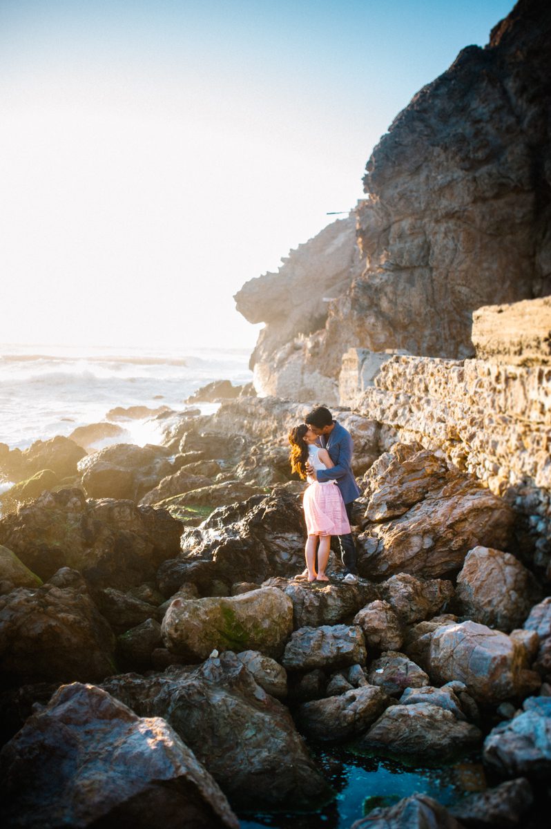Sunset Sutro Baths Engagement with Pismo Beach Wedding Photographer
