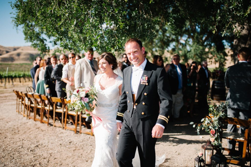 Husband and Wife at Cass Winery Wedding by Austyn Elizabeth Photography