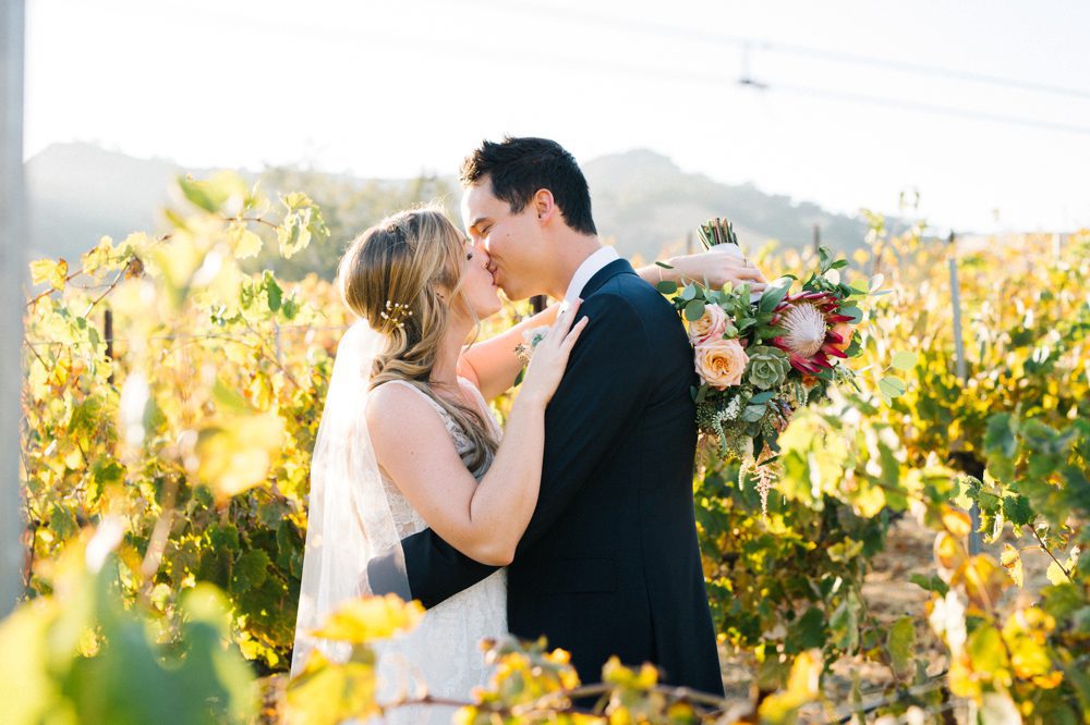 Vineyard Wedding at Higuera Ranch Wedding in San Luis Obispo by Wedding Photographer Austyn Elizabeth Photography