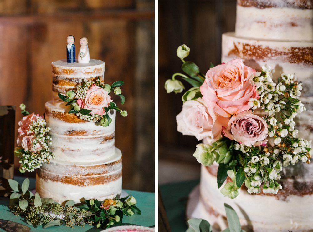 Seabreeze Wedding Cake at Higuera Ranch by Austyn Elizabeth Photography