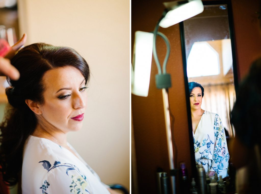 Rhonda Johnson Hair and Makeup photographed at Cass Winery Wedding by Austyn Elizabeth Photography