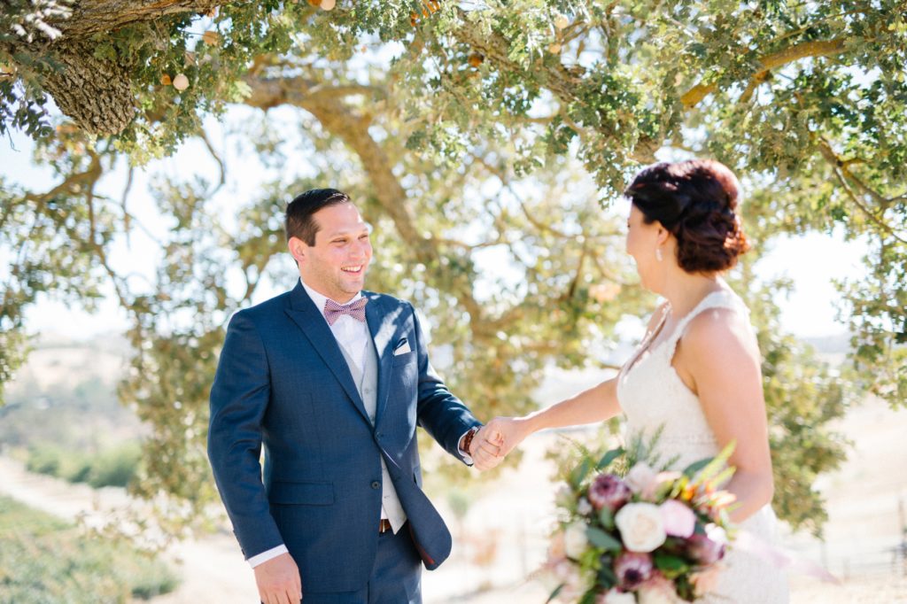 The first look at Cass Winery Wedding by San Luis Obispo photographers Austyn Elizabeth Photography