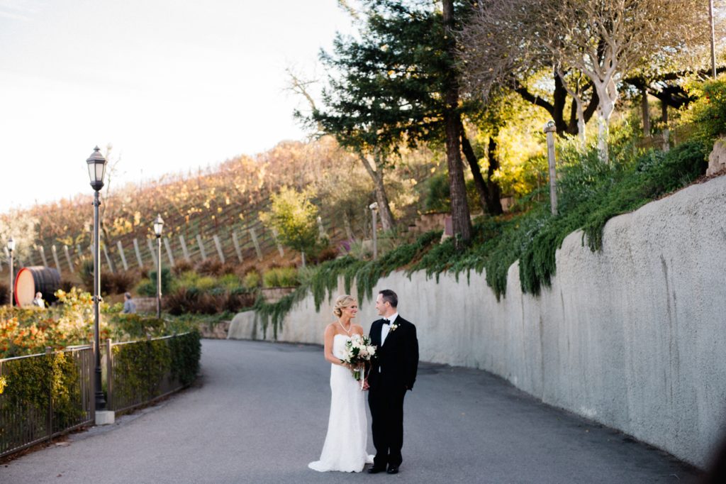 Bride and Groom at Mountain Winery Wedding by Saratoga Wedding Photographer Austyn Elizabeth Photography