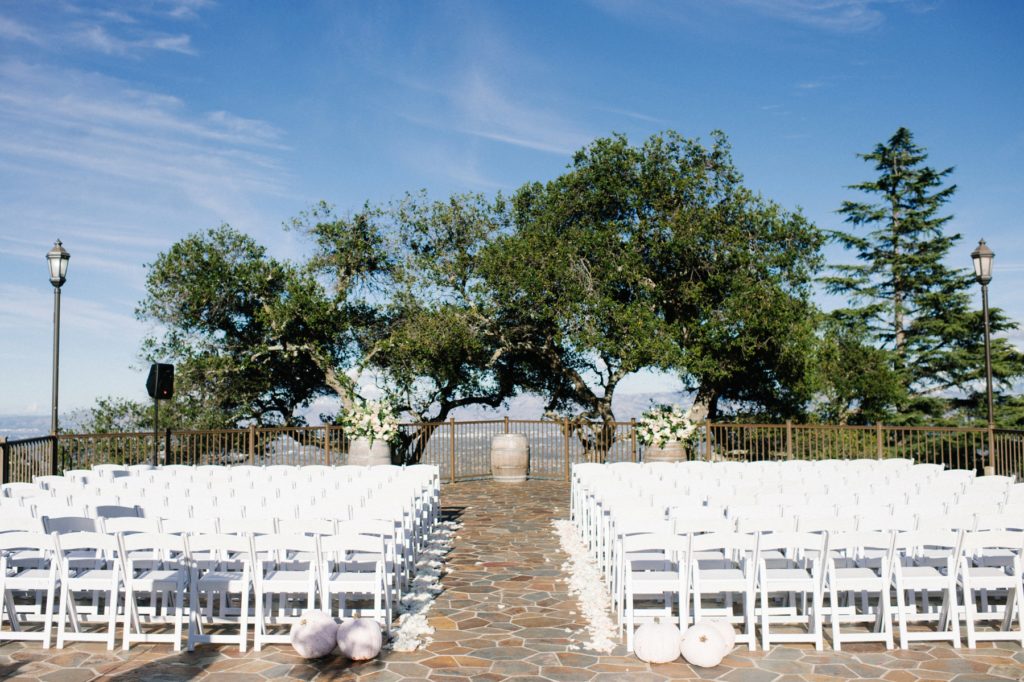 Wedding Ceremony at Mountain Winery Wedding in Saratoga California Wedding by Austyn Elizabeth Photography