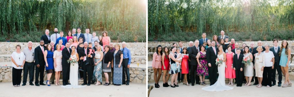 Family portraits at Terra Mia Wedding by Paso Robles Wedding Photographer 