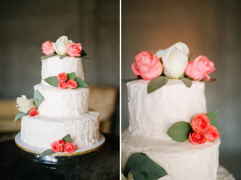 Cake at Terra Mia Wedding by Paso Robles Wedding Photographer Austyn Elizabeth Photography