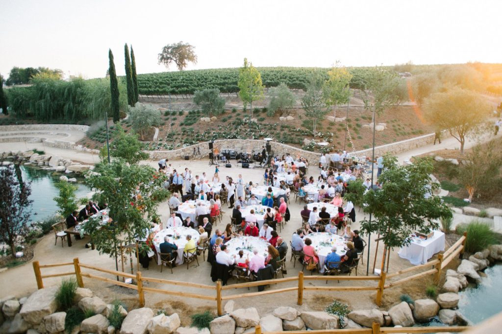 Dinner at Terra Mia Wedding by Paso Robles Wedding Photographer Austyn Elizabeth Photography