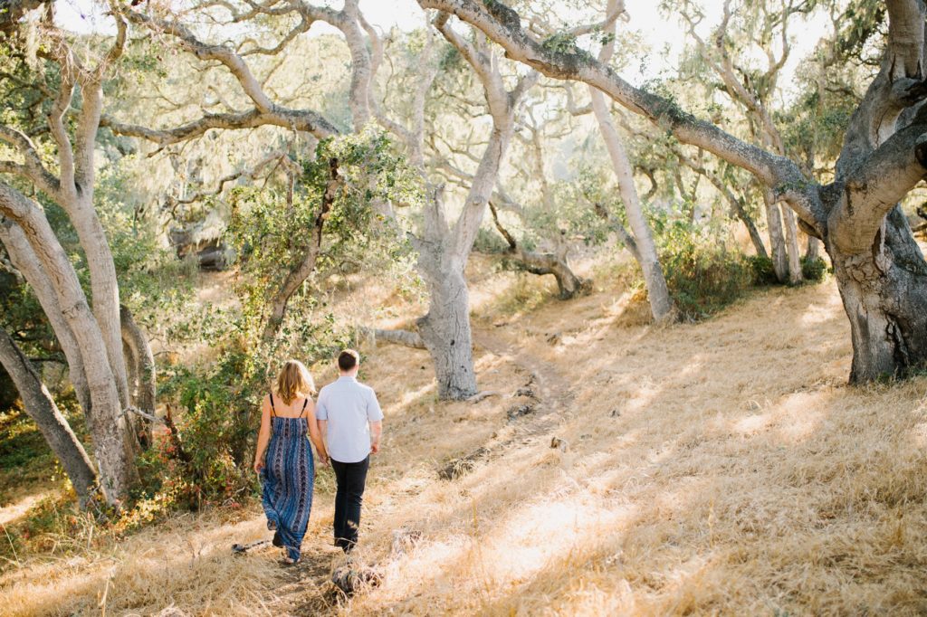 California Oak Forest Engagement Shoot with San Luis Obispo Engagement Photographer Austyn Elizabeth