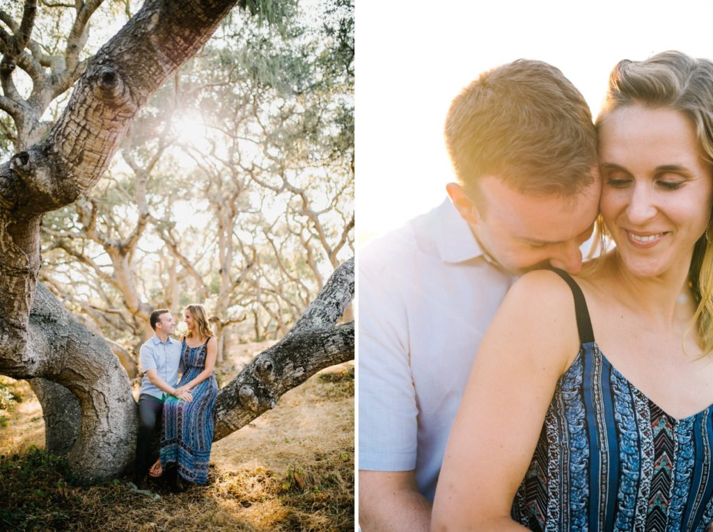 California Oak Forest Engagement Shoot with San Luis Obispo Engagement Photographer Austyn Elizabeth