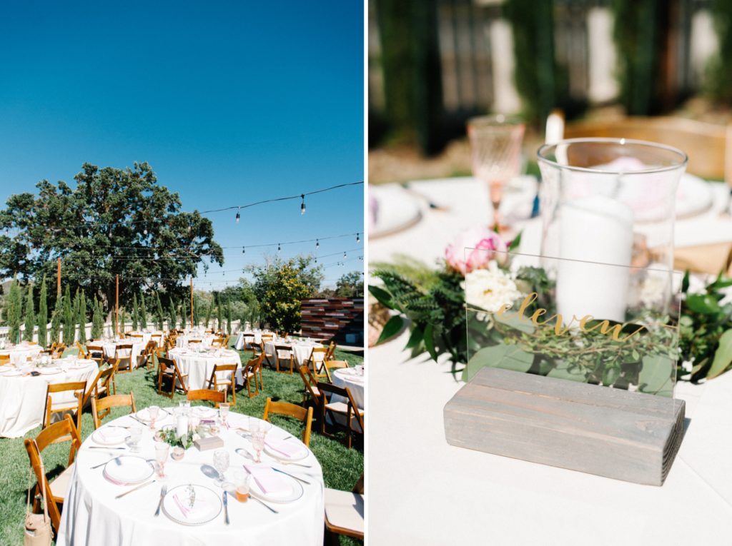 Reception Details of Table at Grace Maralyn Estates and Garden Wedding by Austyn Elizabeth Photography