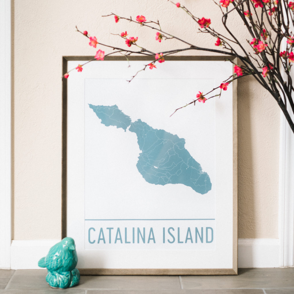 Catalina-Island-Map-Poster