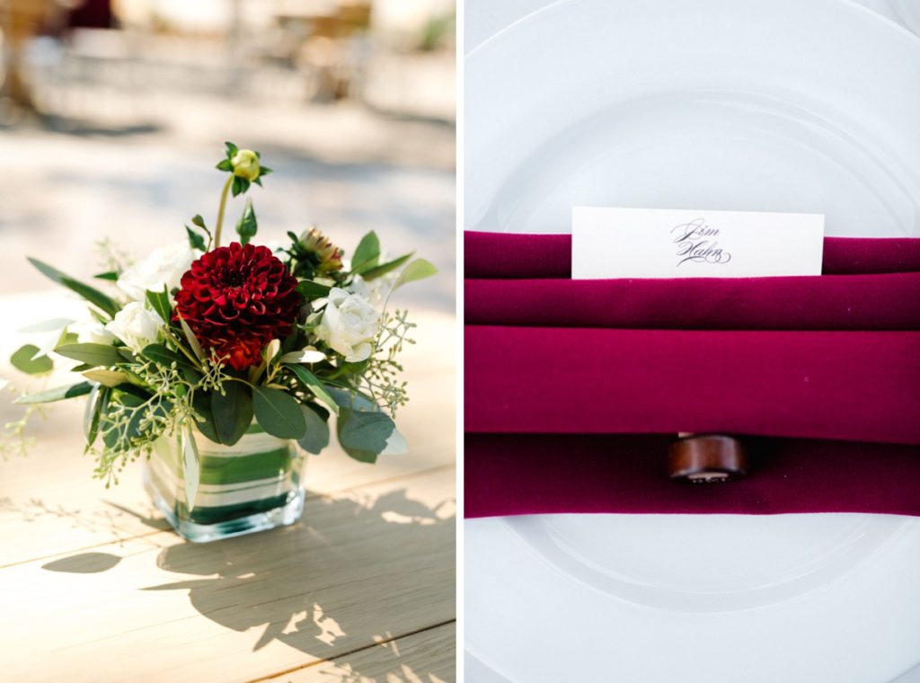 The details at cass winery wedding by paso robles wedding photographer Austyn Elizabeth Photography