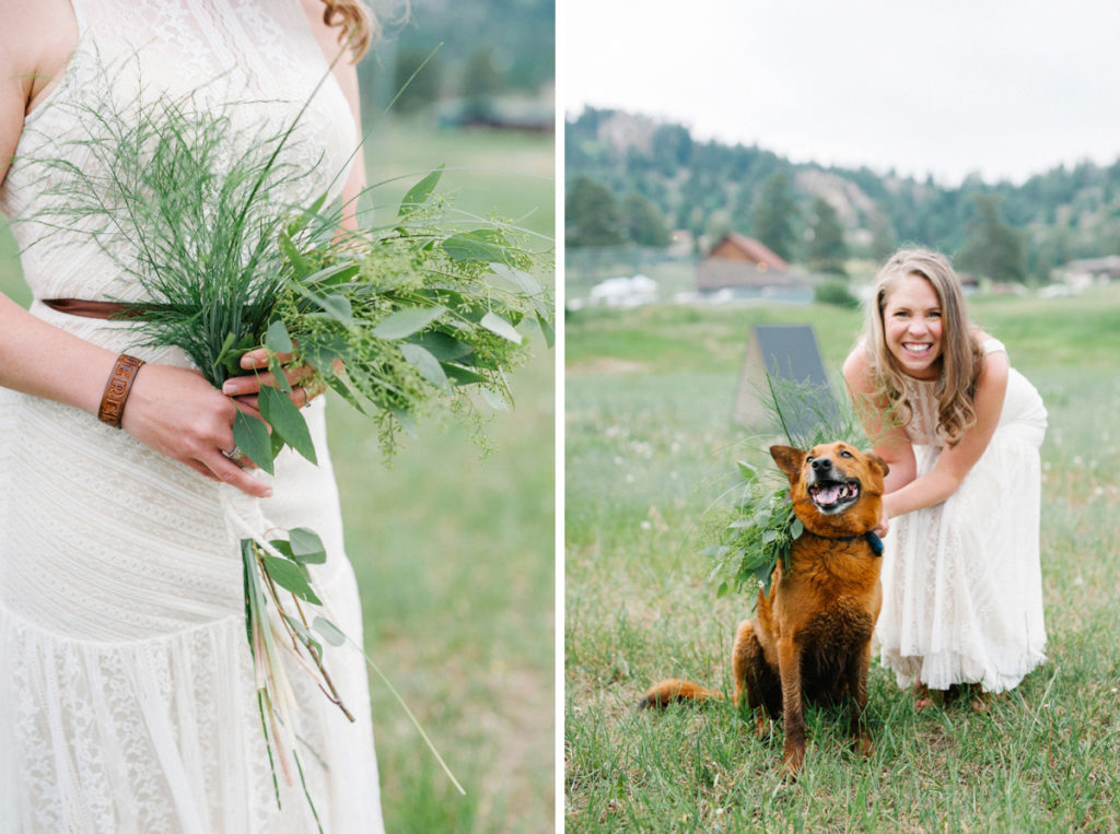 Evergreen Colorado Simple Backyard Wedding by San Luis Obispo Wedding Photographer Austyn Elizabeth Photography