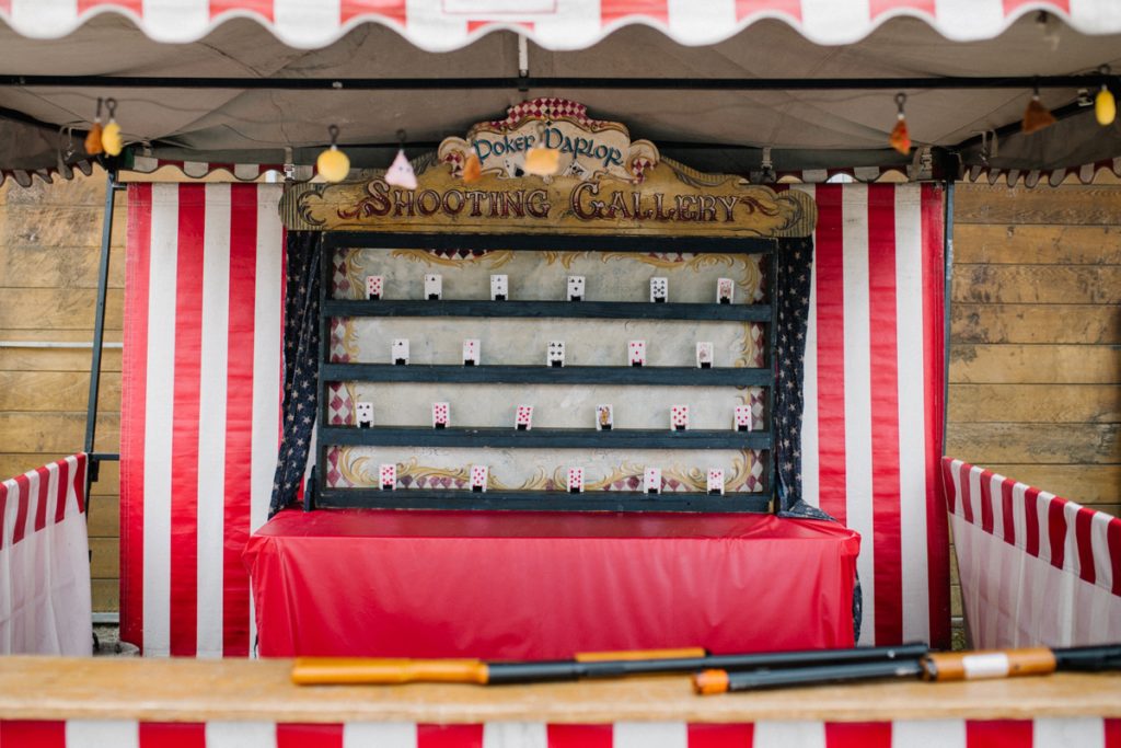 Wedding Carnival Games at Vintage Carnival Themed Wedding designed by Cera Singley Events photographed by SLO Wedding Photographers Austyn Elizabeth Photography