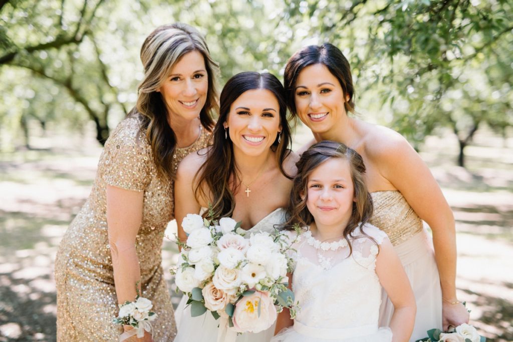 beautiful brides at Almond Grove Wedding by San Luis Obispo Wedding Photographer Austyn Elizabeth Ford