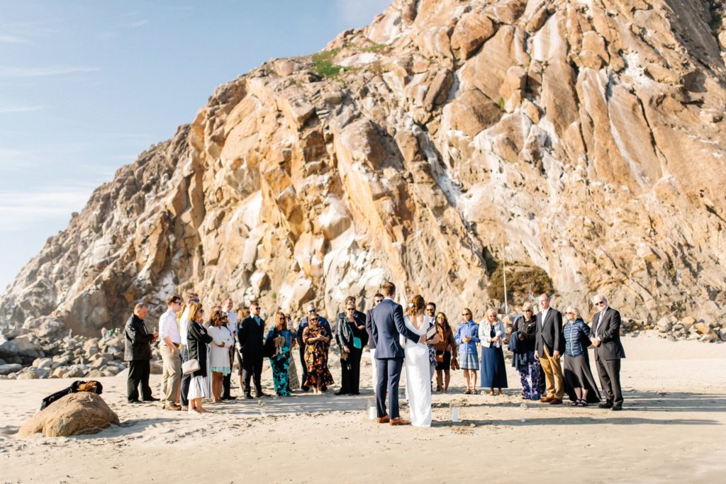 A Morro Rock Wedding captured by Paso Robles Wedding Photographers Austyn Elizabeth Photography.