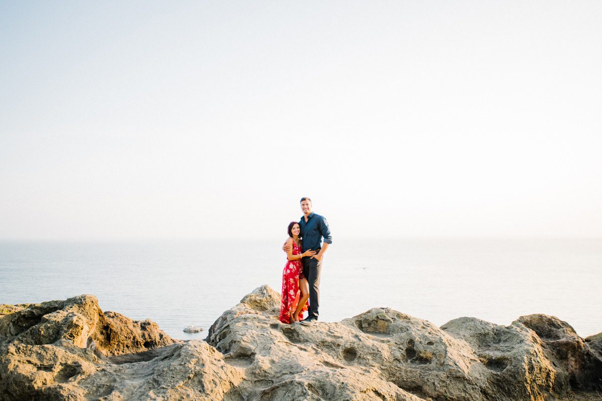 Couple at Pirates Cove in Avila by Avila Photographer Austyn Elizabeth Photography