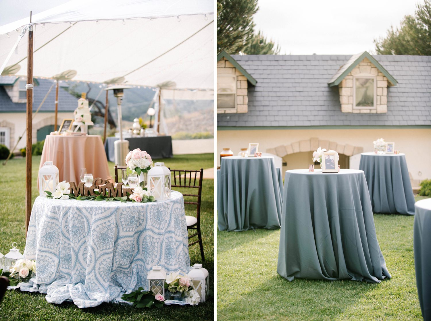 Sweetheart table at Noland Castle Wedding by Pismo Wedding Photographer Austyn Elizabeth Photography.