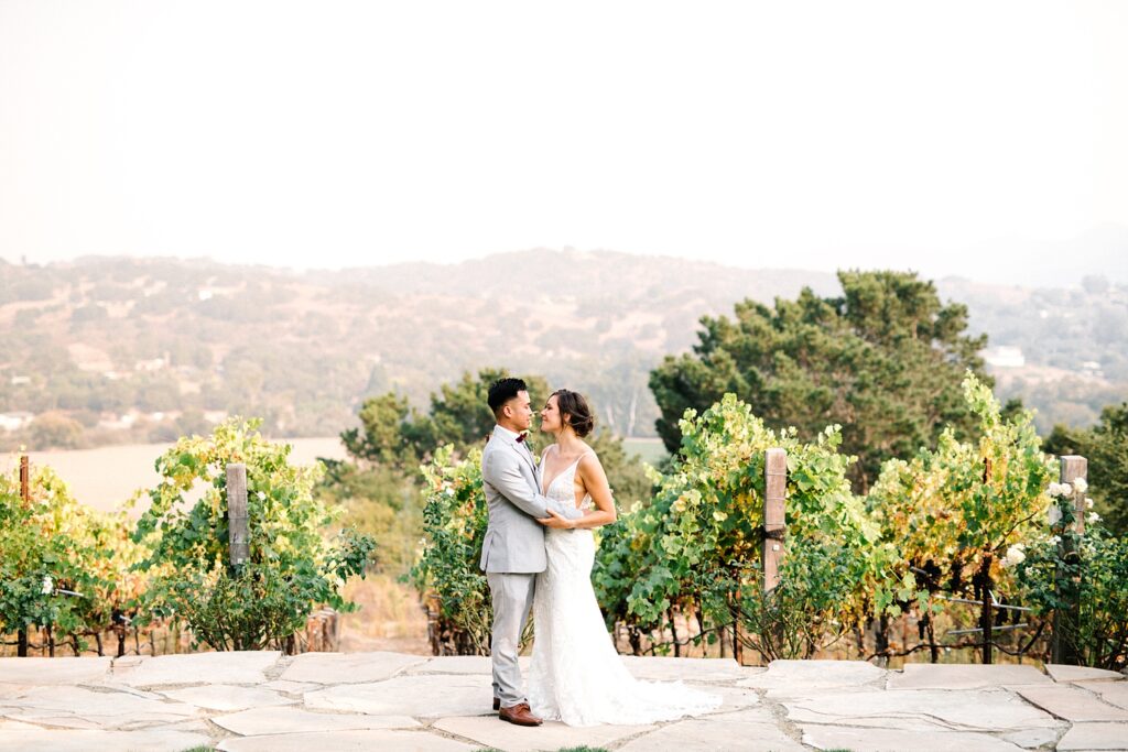 Vineyard wedding at The Casitas Estate Wedding by Arroyo Grande Wedding Photographer Austyn Elizabeth Photography