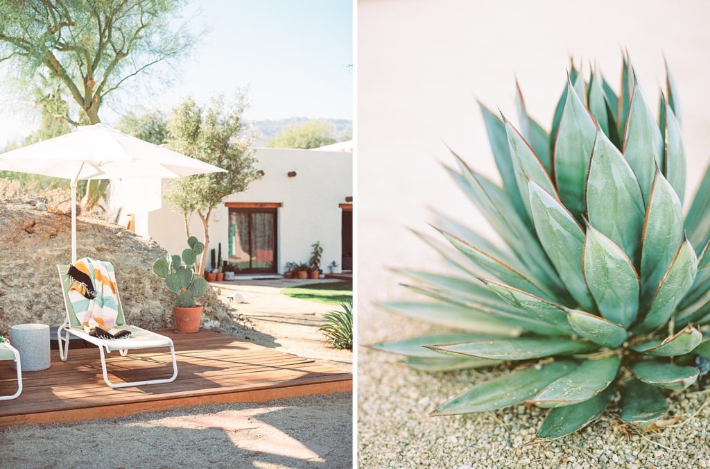 Perfect vacation location at the Villa Leche Palm Desert Airbnb by Psimo Beach Wedding Photographer Austyn Elizabeth Photography