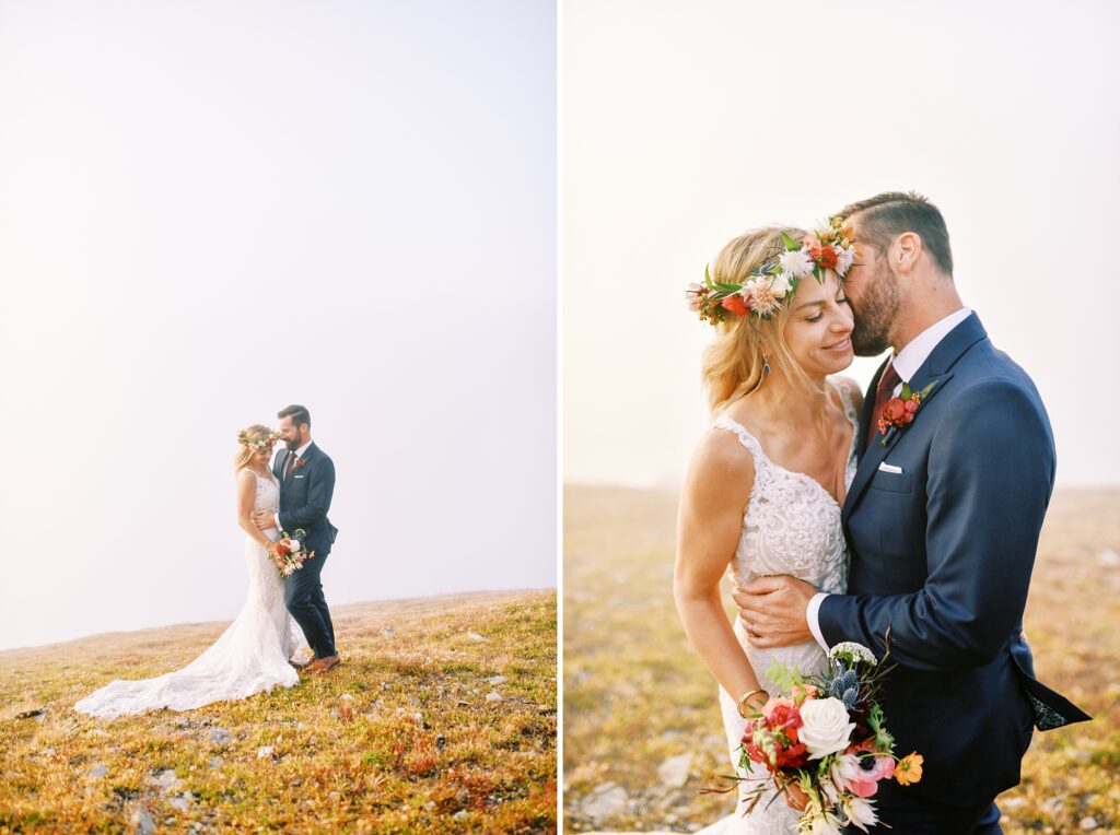 Foggy Destination Rocky Mountain National Forest Wedding by Estes park Wedding Photographer Austyn Elizabeth Photography