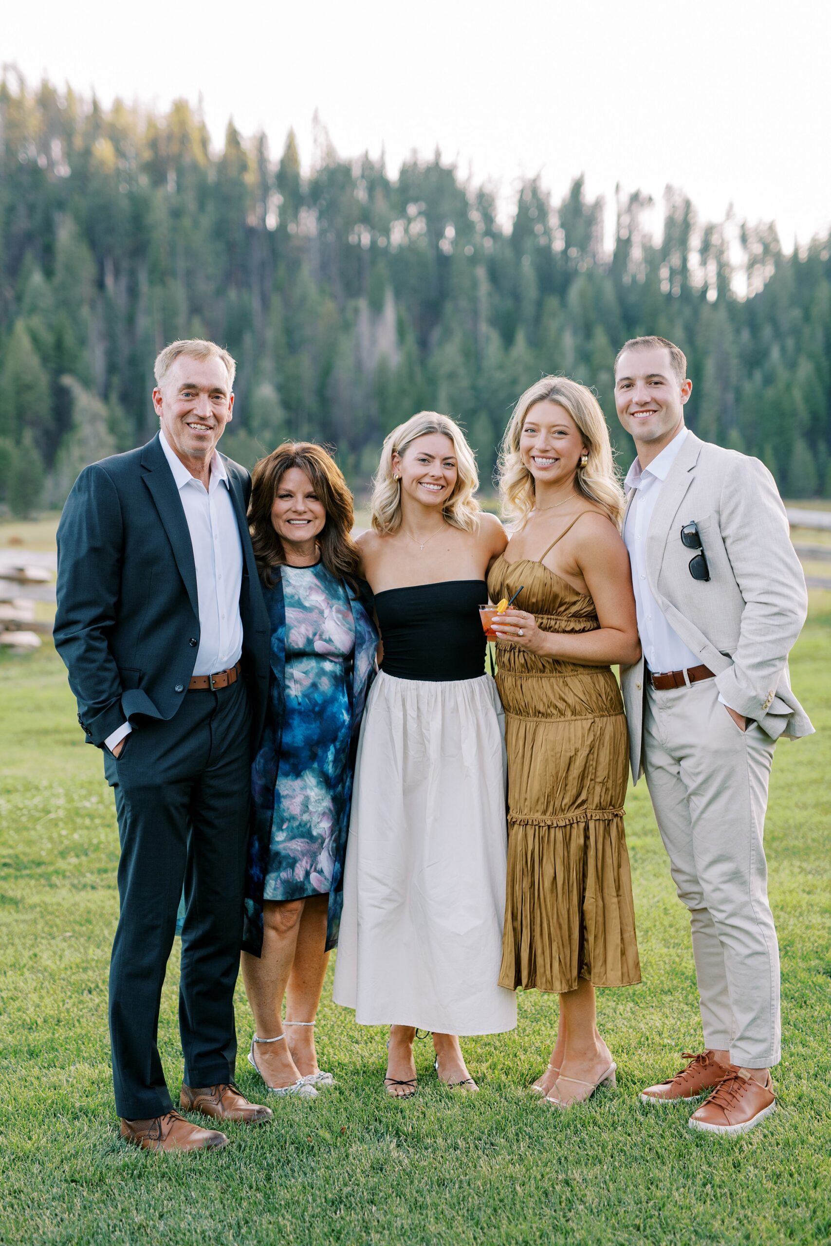 Family at Highlands Ranch Resort photographed by Northern California Destination wedding film photographer Austyn Elizabeth Photography